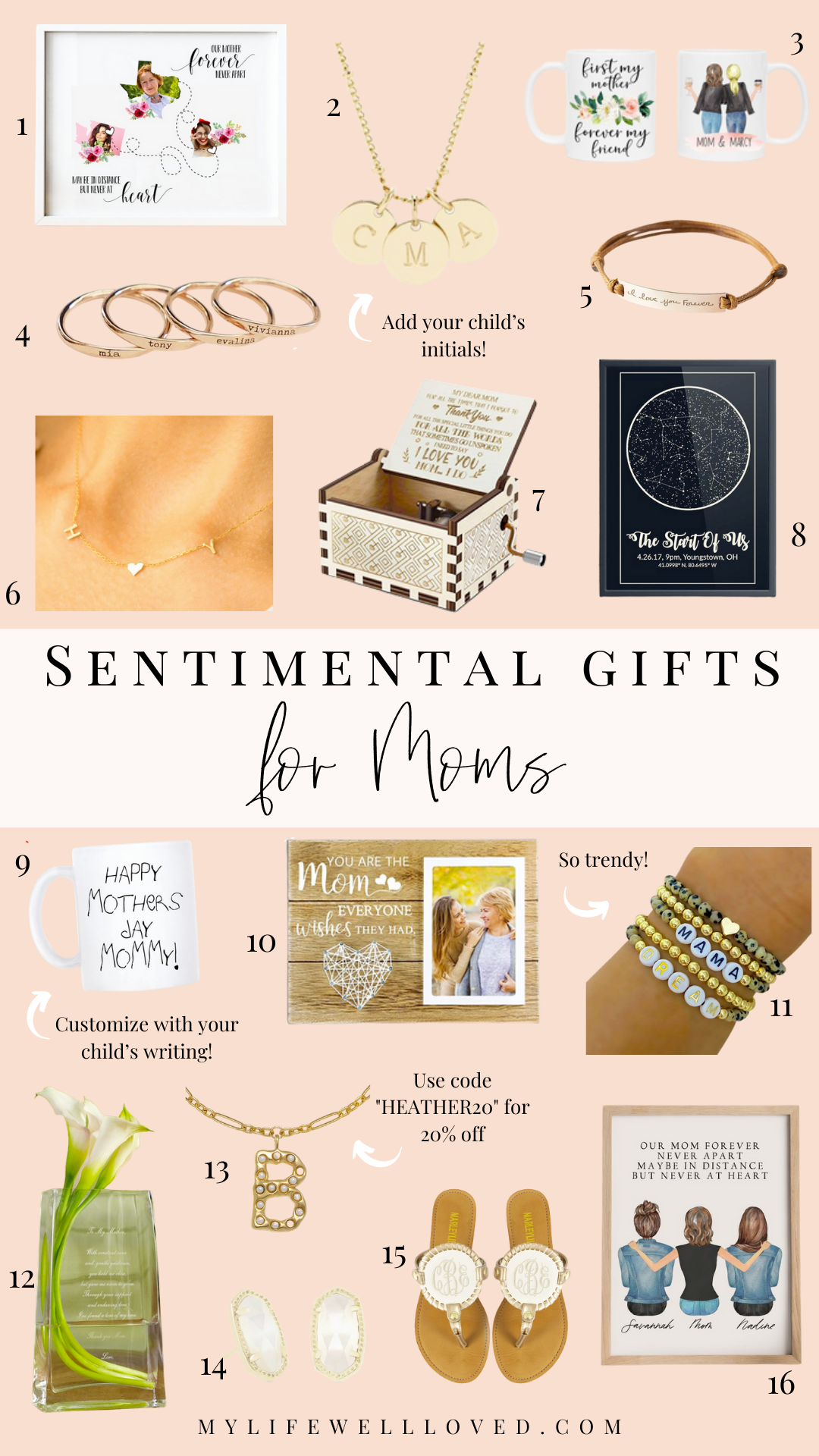 50 Mothers Day Gifts For New Moms & Pregnant Women