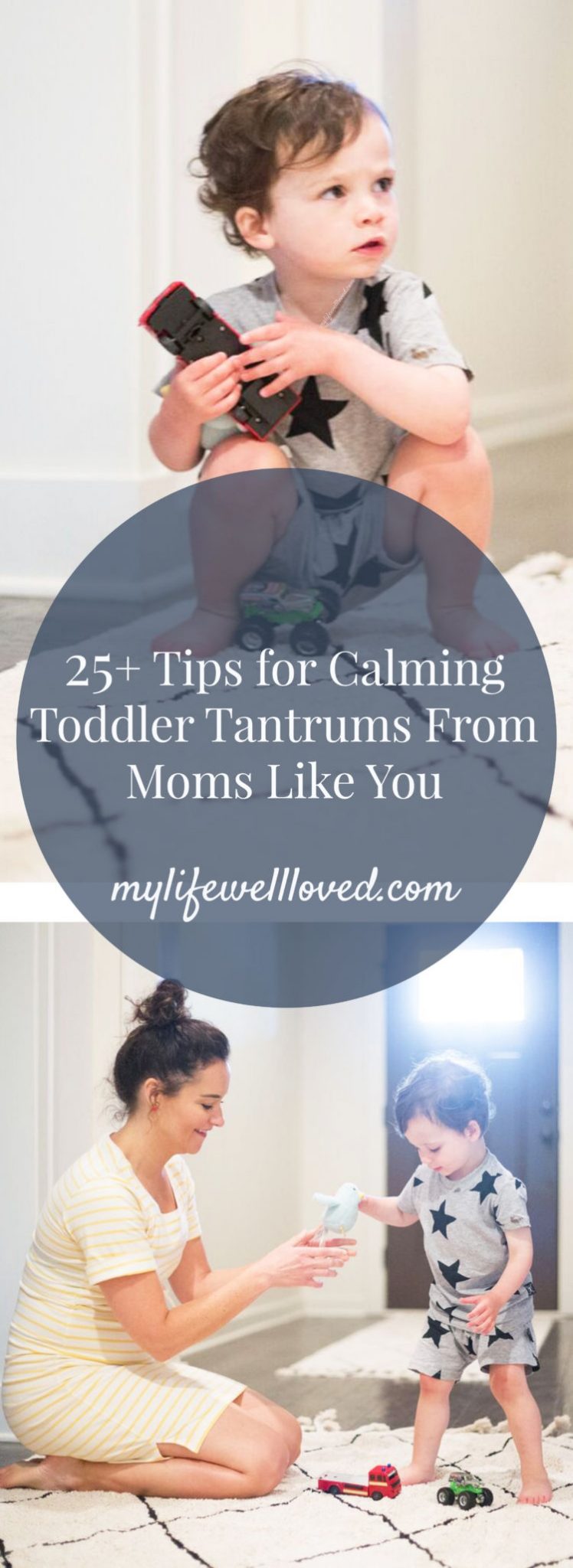 How to Deal with Toddler Tantrums from over 50 moms! #toddler #momlife featured by popular Alabama lifestyle blogger, My Life Well Loved