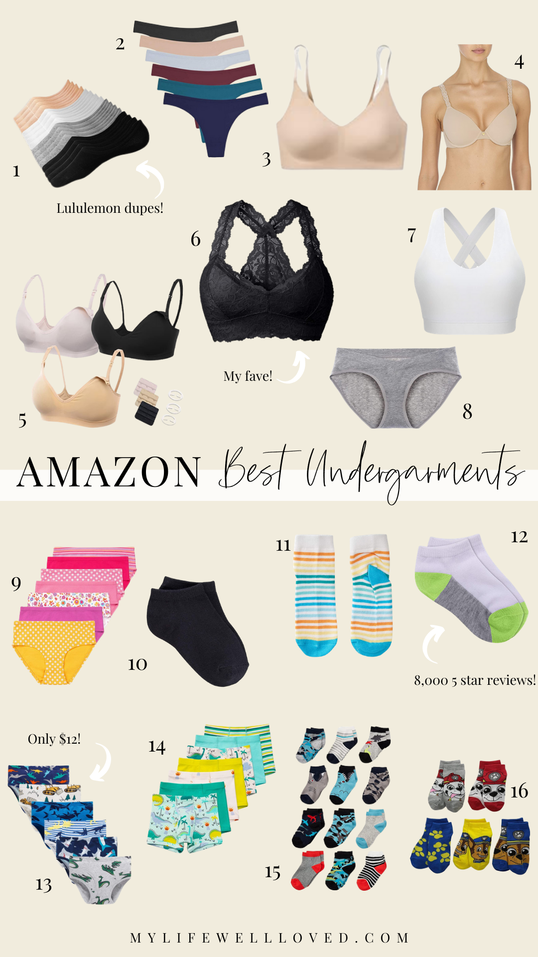 Women's Undergarments