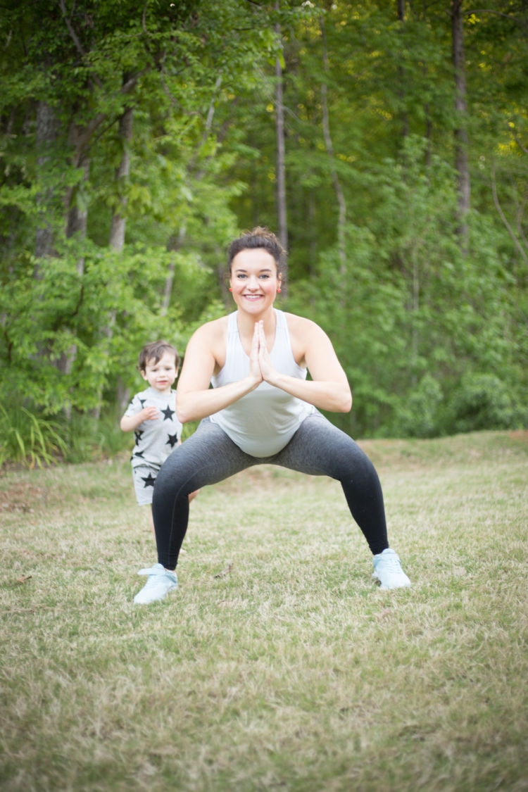 Booty Challenge from alabama healthy lifestyle blogger Heather of MyLifeWellLoved.com #momfitness #momworkout #bootyworkout #glutesworkout
