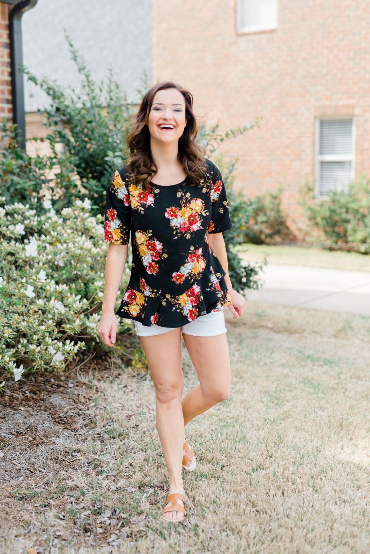 Fashion + lifestyle blogger, My Life Well Loved, shares her cute mom outfits for under $20! Click NOW to see what items she found! 